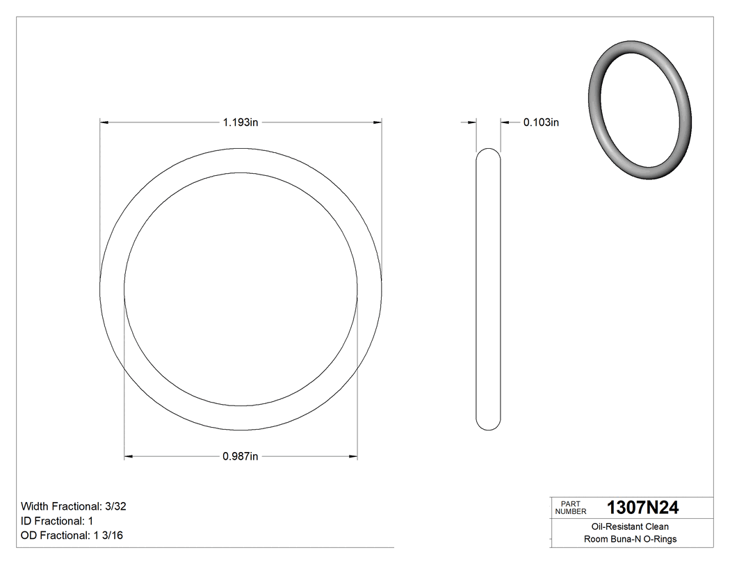 Technical drawing - 1307N24